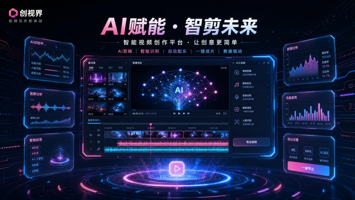 小马拉大车【小马拉大车 AI视频教程】AI视频剪辑工具完整视频演示 | 智能剪辑视频教程